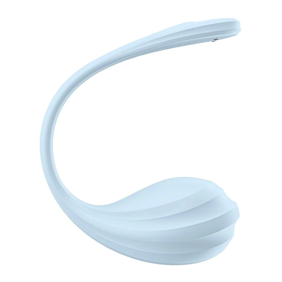 SATISFYER - STIMOLATORE PUNTO G PETALE LISCIO SKY BLUE APP GRATUITA